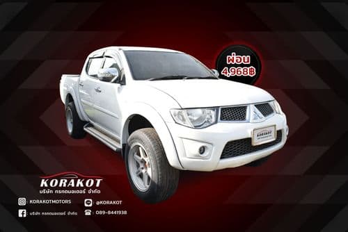 2012 MITSUBISHI TRITON DOUBLECAB 2.4